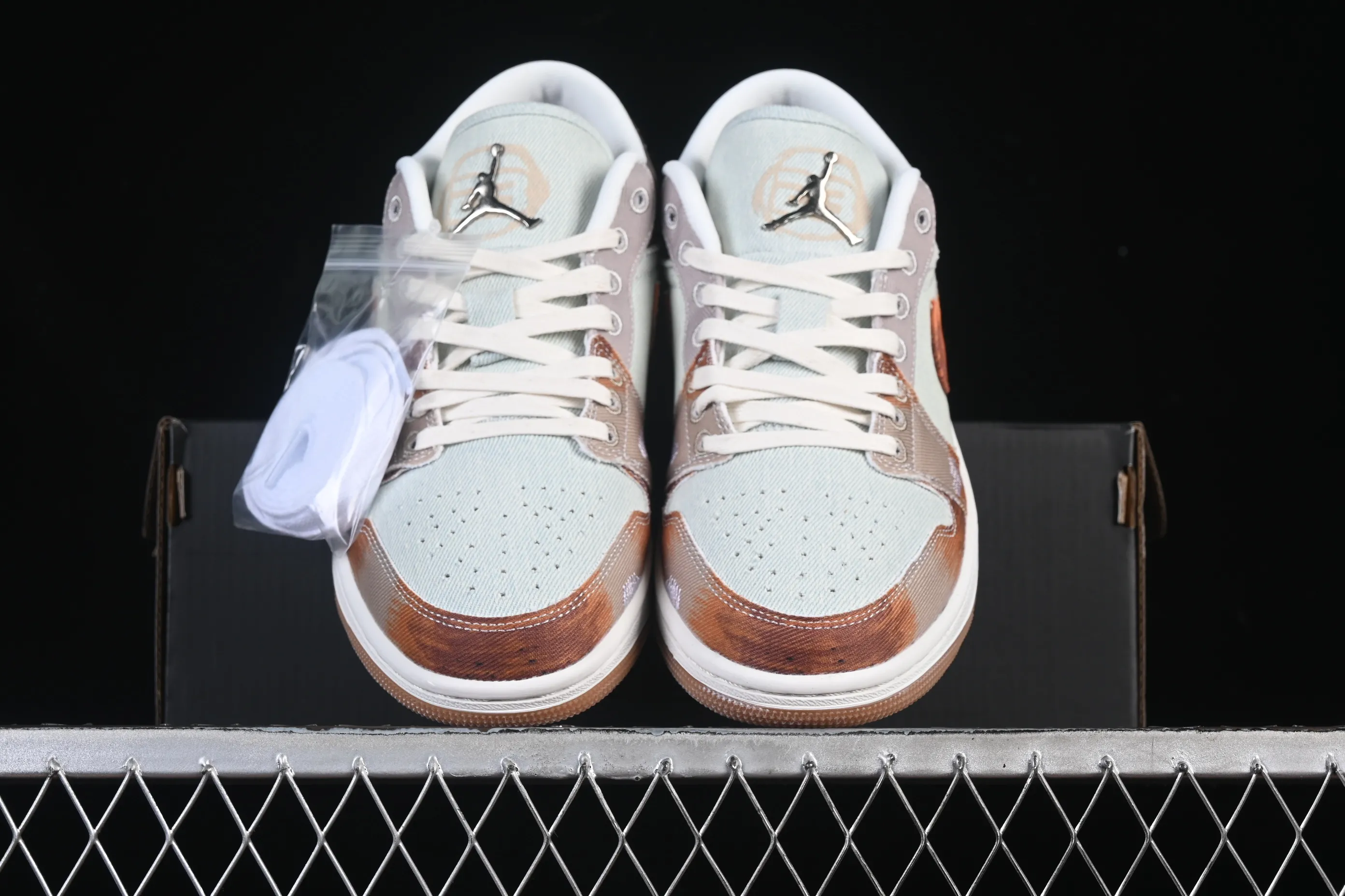 All categories Air Jordan Jordan series basketball shoes Air Jordan 1 Low Air Jordan 1 Low SE "Multi-Color Distressed" AJ1 Joe 1 old retro inkjet low-top cultural casual sneakers IM6664-991